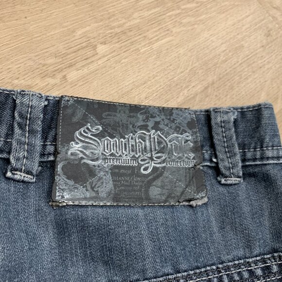 Vintage Y2K Southpole Premium Collection Jeans Men's 32x29 Skater Studded Studs - Picture 5 of 7
